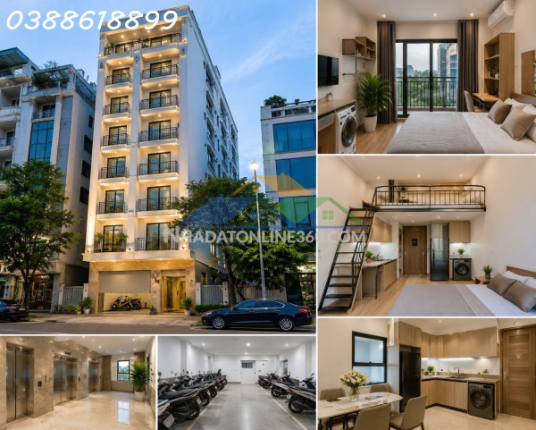 Bán apartment xuân thủy – cầu giấy – 30 phòng – dòng tiền 160 triệu/tháng – 120m² – 7 tầng – mt 10m – 29 tỷ