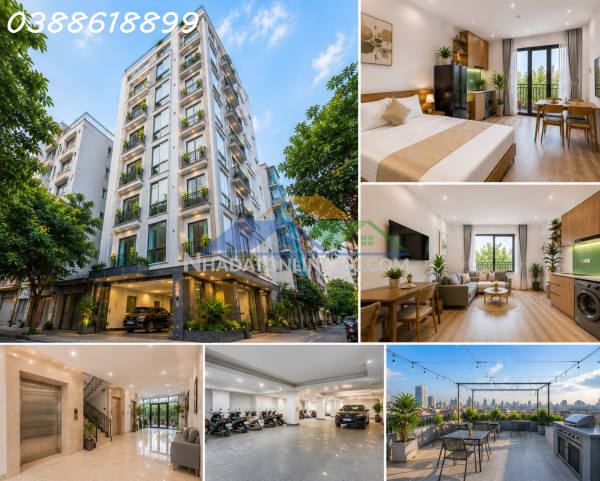 Bán tòa apartment nguyễn khang - cầu giấy - ô tô vào nhà - dòng tiền 250 triệu/tháng - 190m² - 9 tầng - mt 10m - 81 tỷ