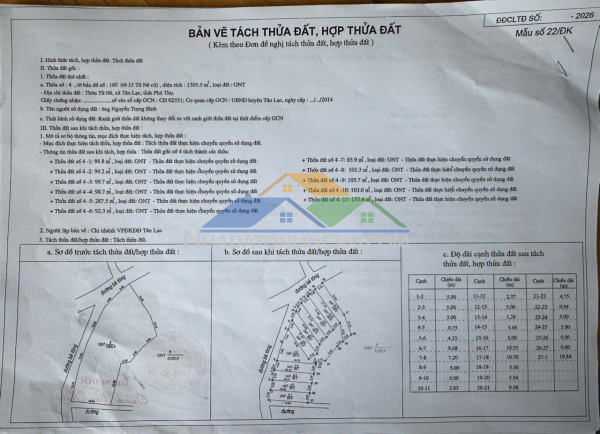 Hot hot – chính chủ cần bán 11 lô đất tại thôn tử nê, xã tân lạc, tỉnh phú thọ.