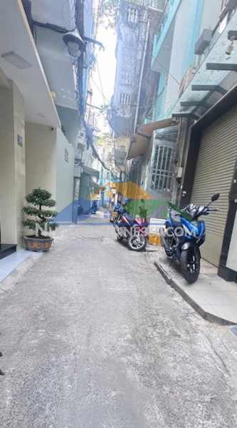 Sát bệnh viện hòa hảo q10 - hẻm thông thương - 4 tầng 5pn mới đẹp - 41m²