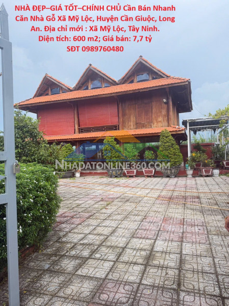 Nhà đẹp–giá tốt–chính chủ cần bán nhanh căn nhà gỗ xã...