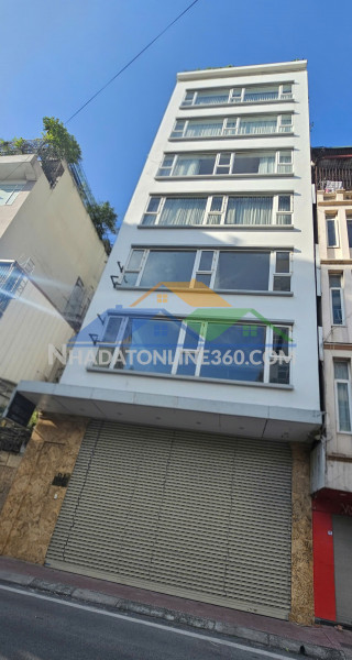 Cho thuê nhà, thang máy, 94m2- 5t, hàng điếu, hàng da, hàng nón -27 tr