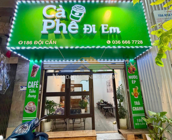 Sang nhượng quán cafe tại đội cấn, ba đình, hà nội - vào kinh...