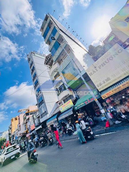 Quận 1: bán tòa nhà 7 tầng mặt tiền nguyến thái học, p.cầu...