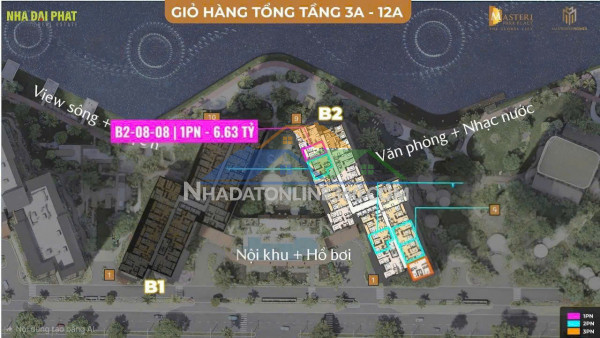 Chính chủ bán căn hộ 1 phòng ngủ – masteri park place (ct5) – the global city