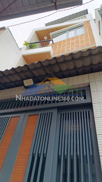 Bán nhà hẻm phạm hùng q8 – 4 tầng mới – sổ hồng – giá 6.9 tỷ