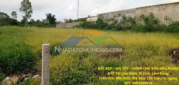 Đất đẹp - giá tốt - chính chủ bán siêu phẩm đất tại liên đầm, di linh, lâm đồng