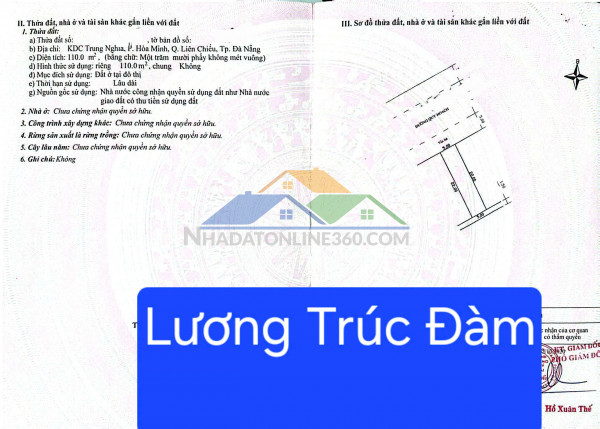 Bán cặp đất 2 mặt tiền kinh doanh đường châu văn liên - sát...