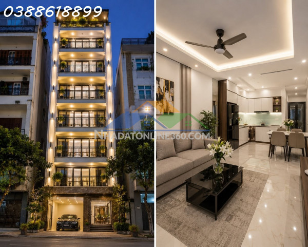Bán tòa apartment nguyễn khang - cầu giấy - gara ô tô - dòng tiền gần 300 triệu/tháng - 160m² - 8 tầng - mt 7m - 58,5 tỷ