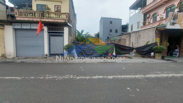 Mp, kd, đất 124m2, mt5m, ô tô, 8.0 tỷ, nguyên khê, đông anh.