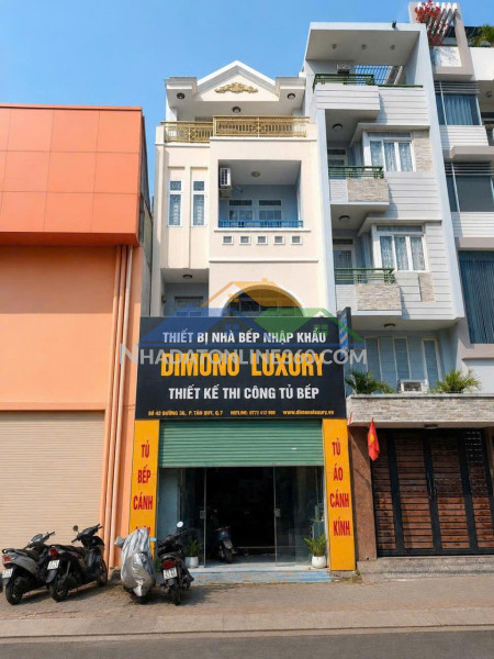 Cần bán gấp nhà phố 82. 6m2 04 tầng đường số 36 tân hưng 17...