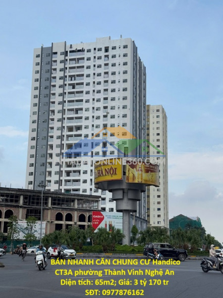 Căn hộ tiện ích- giá tốt chính chủ bán nhanh căn chung cư handico ct3a phường thành vinh nghệ an
