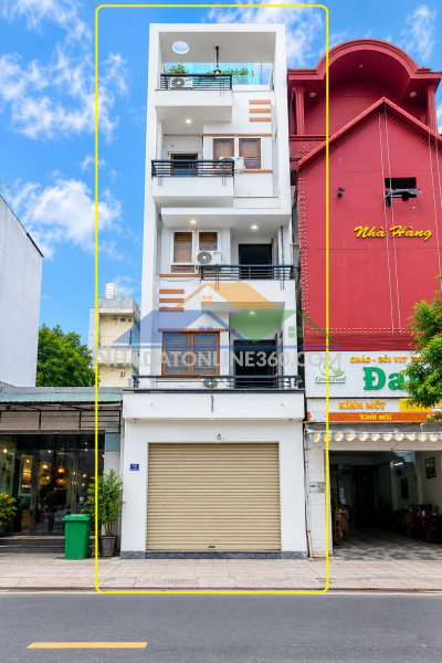 Cho thuê nhà mặt tiền tân sơn nhì  90m², 5tầng - khu dịch vụ, thương hiệu