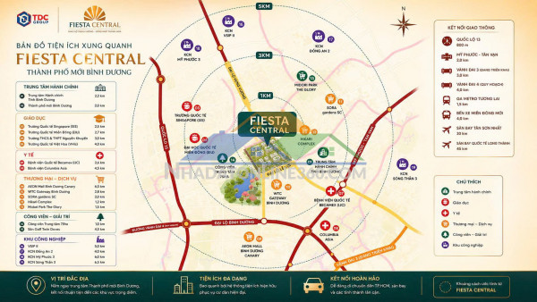 Fiestal central bình dương  toạ độ thu hút đầu tư phía đông sài gòn 0987663865