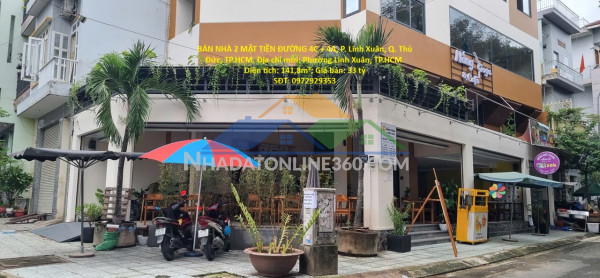 Hot hot – cần bán nhà 2 mặt tiền đường 4c + 4a, p. linh xuân, q. thủ đức, tp.hcm