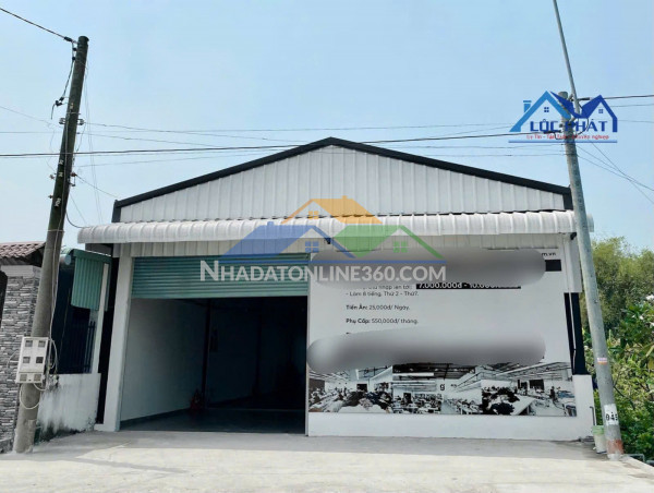 NGỘP BANK – BÁN GẤP XƯỞNG MAY 2.600M² MẶT TIỀN TỈNH LỘ 833D...