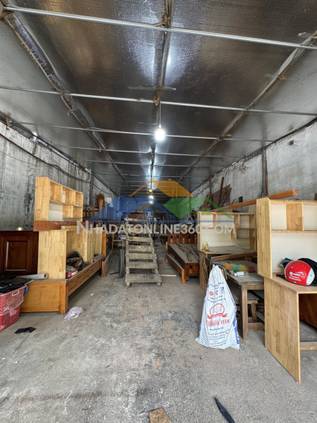 Mặt bằng âu cơ 308m², ngang 6m, sát chợ hòa khánh, giá 8.5 tỷ