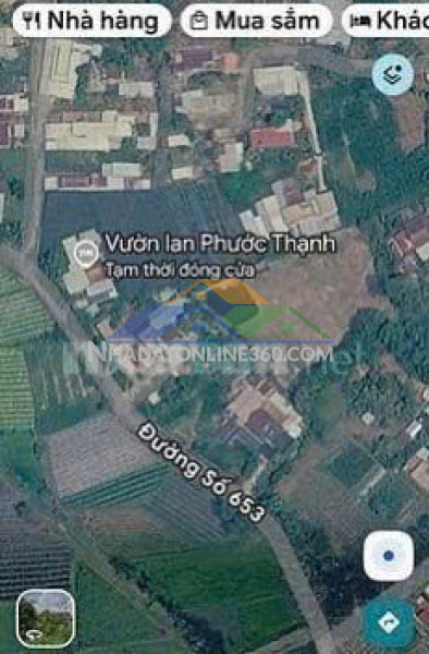 CẦN BÁN LÔ ĐẤT VỊ TRÍ TRUNG TÂM ĐƯỜNG 652 XÃ PHƯỚC THẠNH - HUYỆN CỦ CHI - TP.HCM
