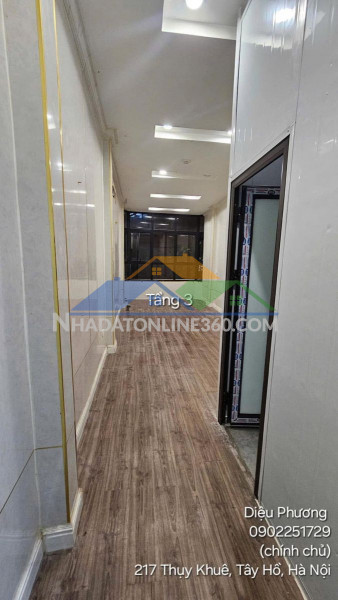CHÍNH CHỦ CHO THUÊ NHÀ VỊ TRÍ TRUNG TÂM MẶT PHỐ SỐ 217 THỤY KHUÊ - TÂY HỒ HÀ NỘI