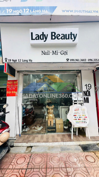 Sang nhượng 1/2 cửa hàng đang làm mi – gội  láng hạ tệp khách chủ yếu là dân văn phòng, khung giờ hoạt động cũng rất dễ chịu