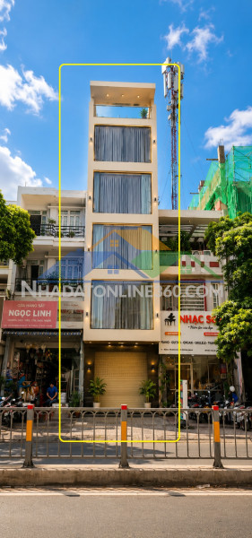 Cho thuê nhà mặt tiền tây thạnh 90m²,5tầng - gần aeon - khu ăn...