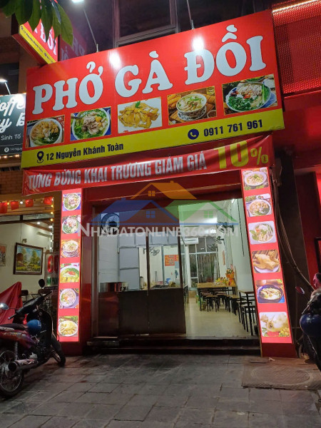 Mặt bằng đẹp- giá tốt -sang nhượng cửa hàng phở đường...