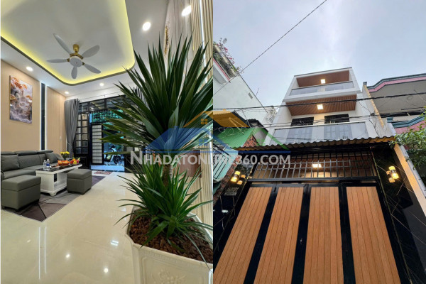 Bán nhà chính chủ hẻm 4m đường âu dương lân.