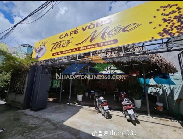 Cần sang lại mặt bằng quán cà phê tại p. bình trưng, tphcm –...