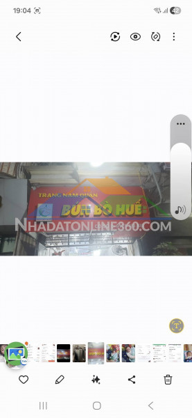 Sang nhượng quán bún bò huế tại số 90 ngõ 165 chùa bộc, hà...
