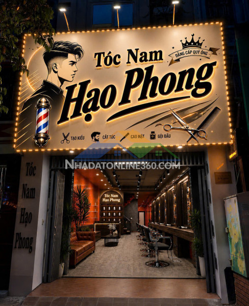 Chính chủ cần sang tiệm cắt tóc nam góc 2 mặt tiền – bình chánh thoáng mát, dễ nhận diện, rất thuận tiện kinh doanh tóc nam