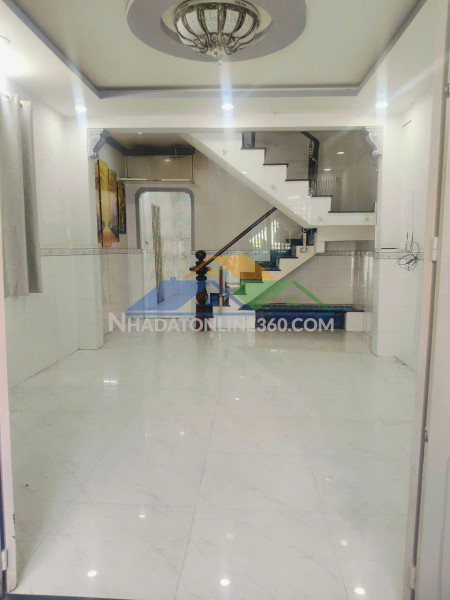 Bán nhà hẻm dương bá trạc, quận 8, 54m², 2 tầng, lô góc sát hẻm xe hơi, giá 5.98 tỷ