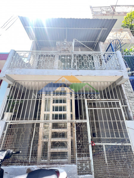 Nhà 2 tầng nở hậu hxh đường âu dương lân p2q8 (cũ) p. chánh hưng. giá 6.8 tỷ