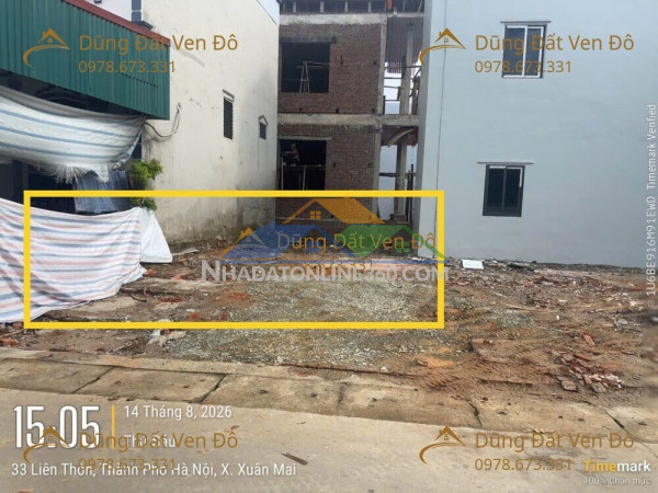 Lô 115,9m đấu giá trường yên-chương mỹ-hà nội