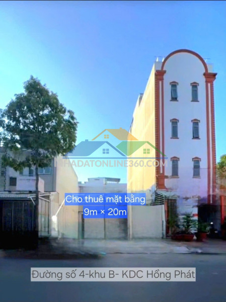 Chính chủ cho thuê cặp nền có vị trí đẹp – khu dân cư hồng phát, cần thơ