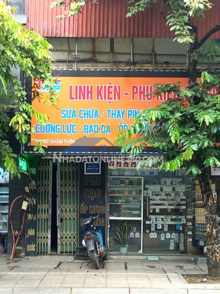 CHO THUÊ MẶT BẰNG TẦNG 1 LÀM CỬA HÀNG - VĂN PHÒNG TẠI SỐ NHÀ 221 MẶT PHỐ KHÂM THIÊN - ĐỐNG ĐA