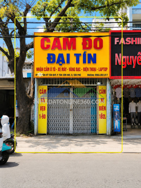 Cho thuê nhà mặt tiền tân kỳ tân quý 80m², 2tầng,18triệu- khu...
