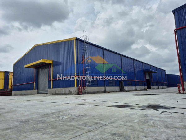 Cho thuê nhà xưởng sản xuất kinh doanh xnk, khung thép kiên cố , bàn giao sx liền