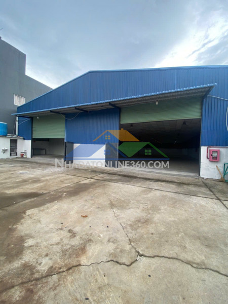 Cho thuê kho xưởng 1400m2 giá 85tr  quận 12