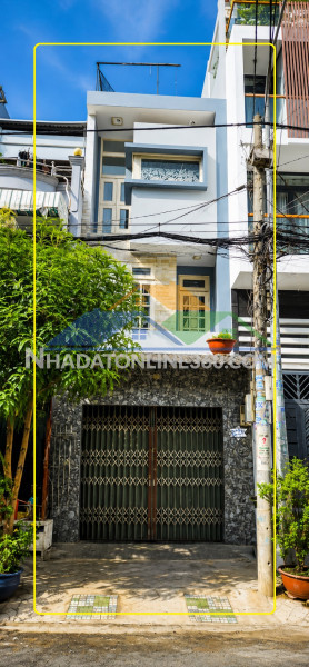 Cho thuê nhà mặt tiền lê thiệt 72m², 3tầng, 20triệu - gần chợ, trường học