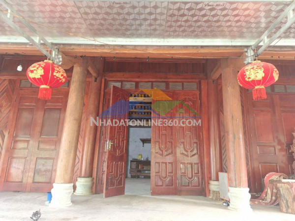 Cần bán gấp nhà gỗ lim – táu đẹp – giá chỉ 350 triệu –...