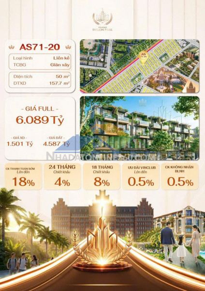 Đầu tư sinh lời - cần bán căn liền kề 50m² – nhà 4 tầng...