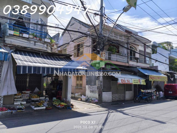 Bán nhà mặt tiền lô góc 2 hướng đường đồng nai gần tố hữu phường phước hải nha trang – diện tích 111,8m² odt ngang 4,7m đường nhựa 13m vị trí kinhdoanh sầm uất