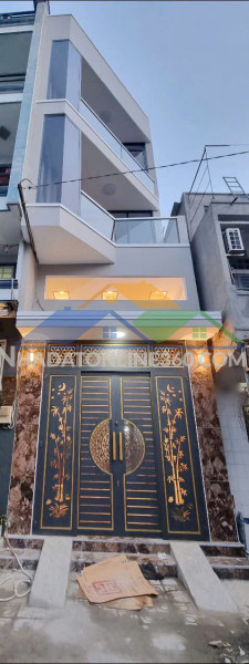 Bán nhà mới 4 tầng mặt tiền đường số 14 gần chợ phạm thế hiển p4q8 . giá: 8.5 tỷ