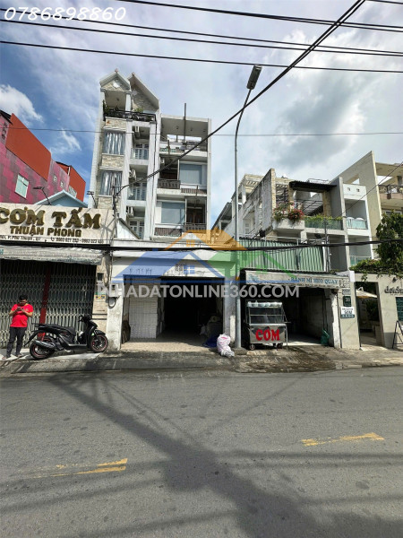 Bán nhà 4 tầng  mặt tiền gò ô môi – phú thuận, quận 7