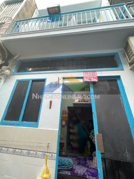 Nhà 1 lầu ko lộ giới ba đình p10q8 p.chánh hưng