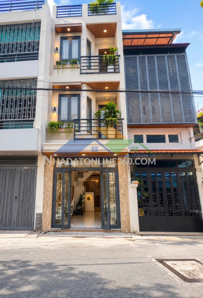 Nhà đẹp hẻm xe tải thông âu cơ tân bình - 4 tầng - 42m² - an cư đắc địa