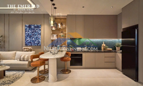 Chỉ cần 239tr( 15%) sở hữu ngay căn hộ resot tp hcm the emerald garden view thuận an.