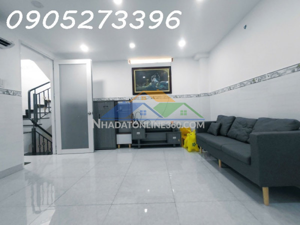 Nhà hẻm ô tô – cmt8, tân bình - 4 tầng - 3pn,3wc - chỉ 3 tỷ