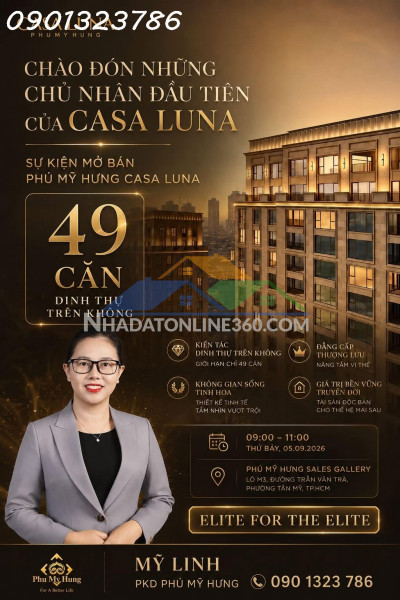 [phú mỹ hưng] 05/09 chính thức mở bán casa luna – dinh thự trên...