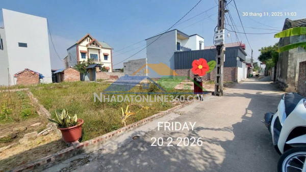 Quang tiến, sóc sơn, thay mặt chủ sổ, e chào bán : 100m2, mt6.8m, lô góc, xe tải, thông 3.5 tỷ.